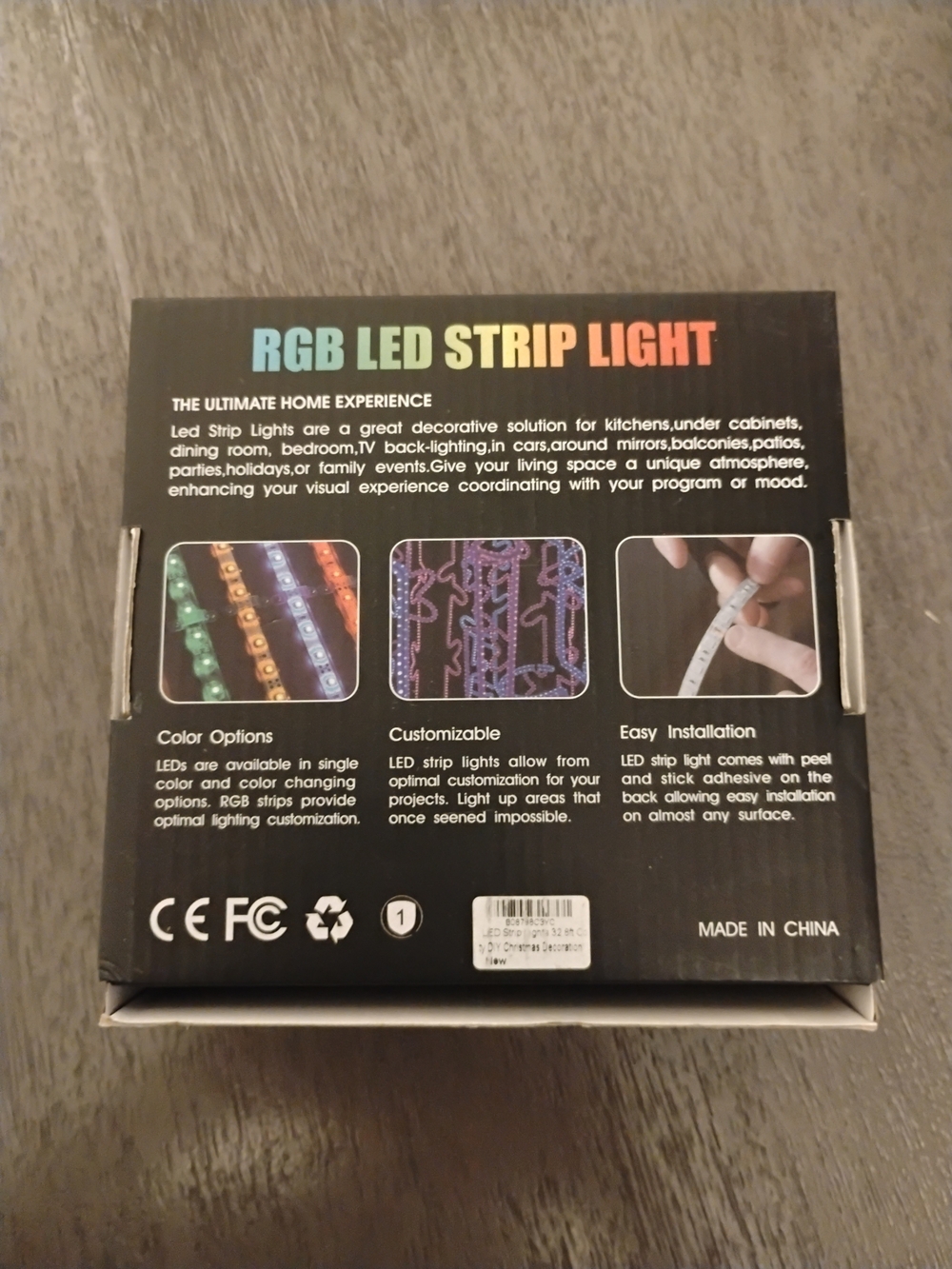 RGB LED Strip Light - Multicolor - Picture 2 of 4